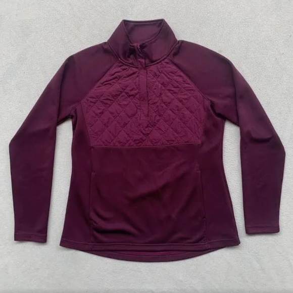 Avia Tops - AVIA MERLOT PULLOVER burgundy, light weight fall and winter